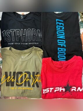 4 Pack - Men’s Large - 1stPhorm T-Shirts